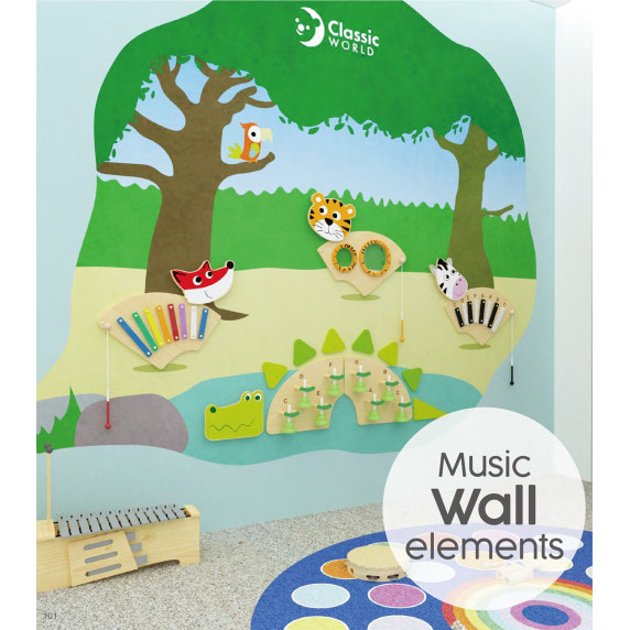 CLASSIC WORLD EDU Musical Wall Board TIGER