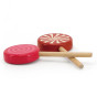 VIGA Wooden Colorful Lollipops Set of 6