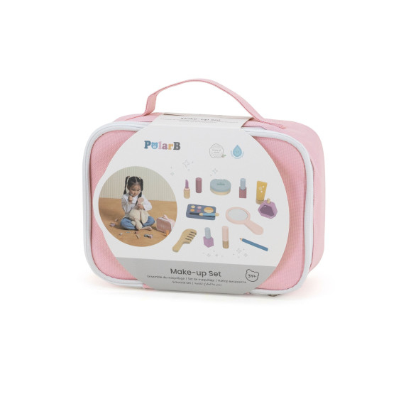 VIGA PolarB Wooden Makeup Set Cosmetic Bag
