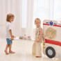 VIGA Large Wooden Ambulance Set Ambulance for Small Rescuers Accessories 25 pcs.