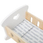VIGA Wooden Doll Cradle with Heart