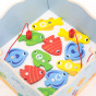 VIGA Wooden Magnetic Fishing Game – Learning and Fun in One