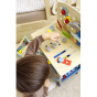 TOOKY TOY Wooden DIY Workshop Table