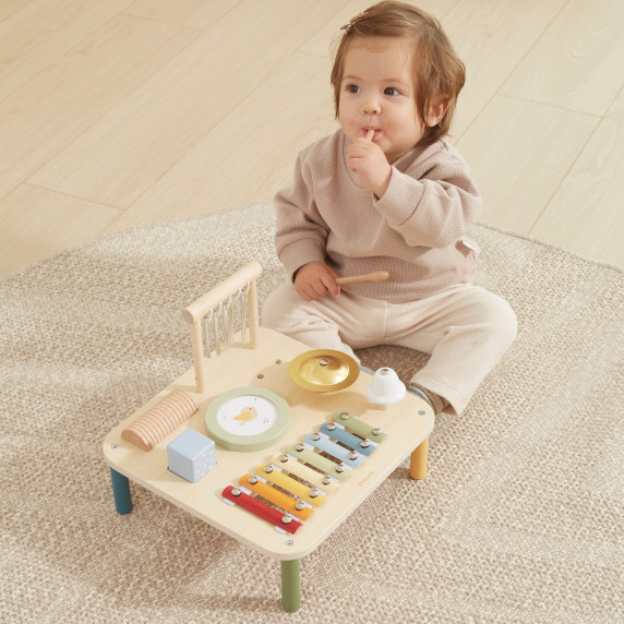 Viga Wooden Educational Musical Sensory Table 7in1