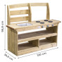 CLASSIC WORLD EDU Wooden Mud Kitchen Large Garden