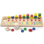 VIGA Wooden Abacus of Thales Creative Montessori Counting Machine