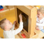 MASTERKIDZ Double-Sided Chalk and Dry Erase Board 2 in 1 Educational Wall Board Flex