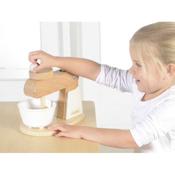 MASTERKIDZ Wooden Kitchen Mixer for Kids