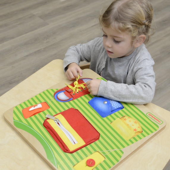 MASTERKIDZ Educational Board Skill Training Montessori Clothes