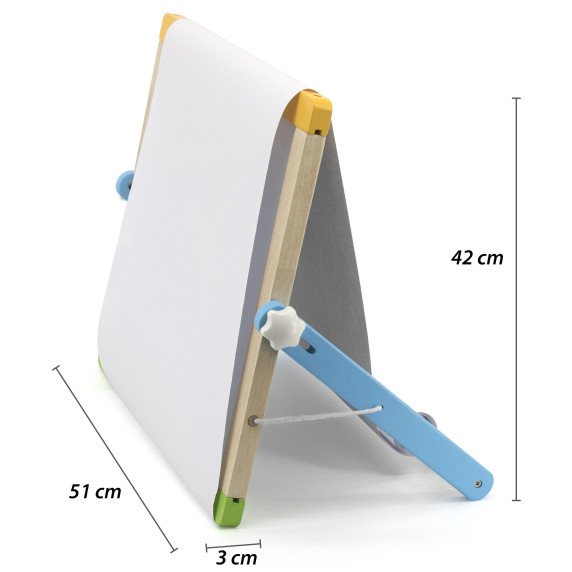 VIGA 2-in-1 Magnetic Board with Accessories