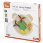VIGA Wooden Pinwheel Board FSC Montessori Certificate