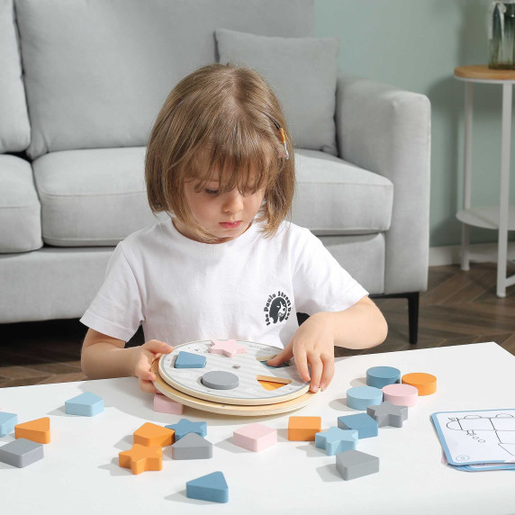 VIGA PolarB Shape and Color Matching Puzzle