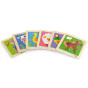 VIGA Handy Wooden Zebra Puzzle
