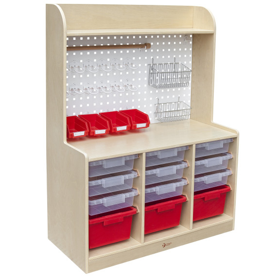 CLASSIC WORLD EDU Plastic Cabinet for Supplies
