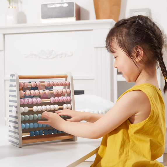 VIGA PolarB Double-Sided Chalkboard with Abacus 3-in-1