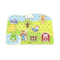 VIGA Wooden Lace-Up Intertwining Montessori Farm Animals