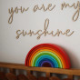 TOOKY TOY Wooden Puzzle Montessori Rainbow