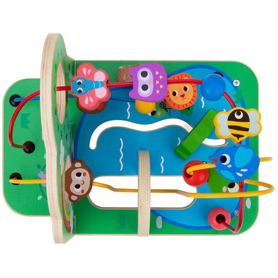 TOOKY TOY Wooden Motor Loop Forest Maze
