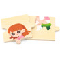 VIGA Wooden Educational Puzzle Kids Dress Up Puzzle