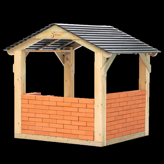 CLASSIC WORLD EDU Large Wooden Gazebo House