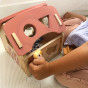 TOOKY TOY Farm Wooden Animal Shape Sorter