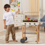VIGA Large Wooden Grill for Children + 47 Accessories