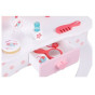 TOOKY TOY Wooden Pink Dressing Table with Chair