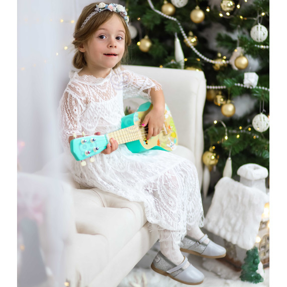 TOOKY TOY Wooden Ukulele Guitar for Children 3+