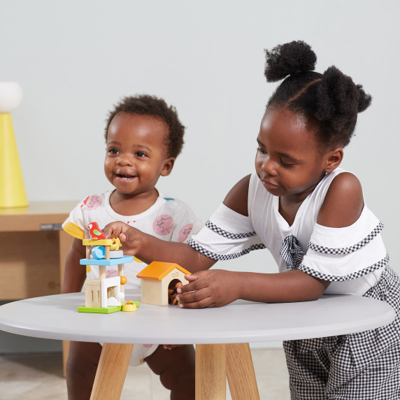 VIGA Pets Wooden Playground Set