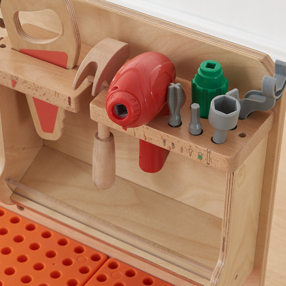 MASTERKIDZ Wooden Montessori STEM Workshop with Tools