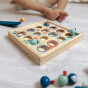 TOOKY TOY Game for Children Wooden Table Flying Fish 19 pcs.