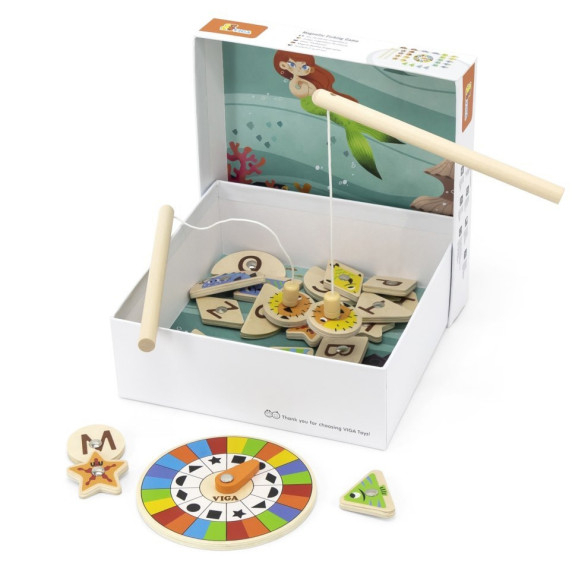 VIGA Magnetic Fishing Game Set