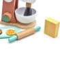 TOOKY TOY Wooden Mixer Set for Children + Accessories