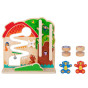 TOOKY TOY Wooden Montessori Manipulative Board Labyrinth