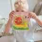 TOOKY TOY Wooden Puzzle Blocks Pegs Animal Patterns to Recreate FSC Certified