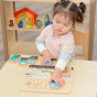 MASTERKIDZ Wooden Bean Life Cycle Board