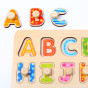 TOOKY TOY Puzzle Montessori Alphabet Puzzle with Pins