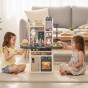 WOOPIE Interactive Kitchen with Steam Faucet with Water Circulation Effects 88 pcs.