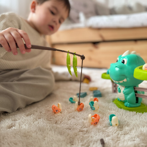 WOOPIE Balance Scale Balance Board Game Fishing Dinosaur Fish Science Abacus