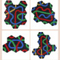 Woopie Puzzle Game Match Color Paths Hexagon Puzzle