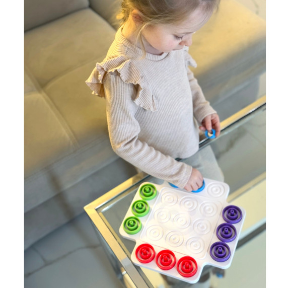 WOOPIE IQ Logic Game Strategic Brain Training Tic-Tac-Toe 36 pcs.