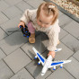WOOPIE Blue Remote Controlled Passenger Airplane