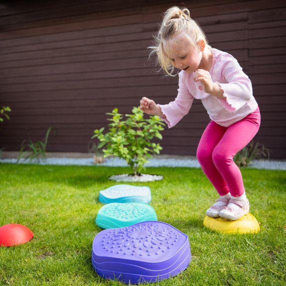 WOOPIE Sensory Path Balance Stones for Children Balance Training 5 pcs.