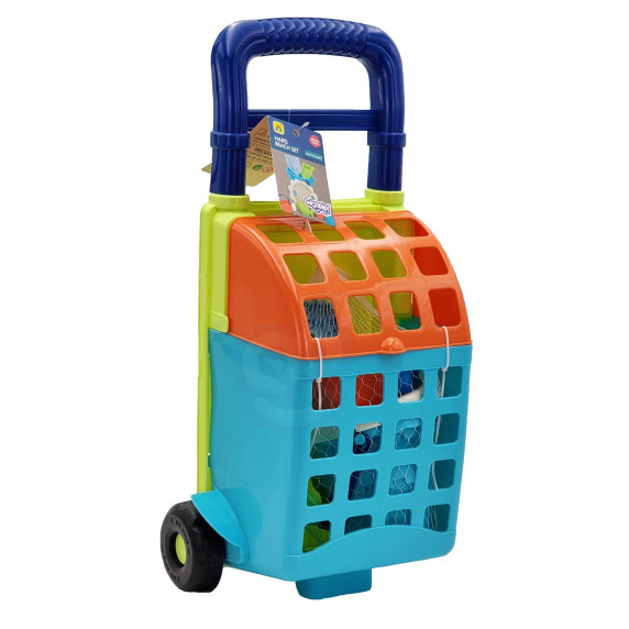 WOOPIE Sand Play Set with Cart 9 pcs.