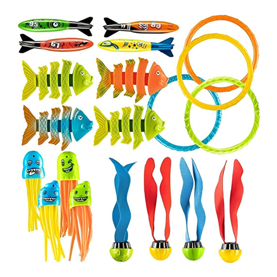 WOOPIE Pool Diving Toy Set 20 pcs.