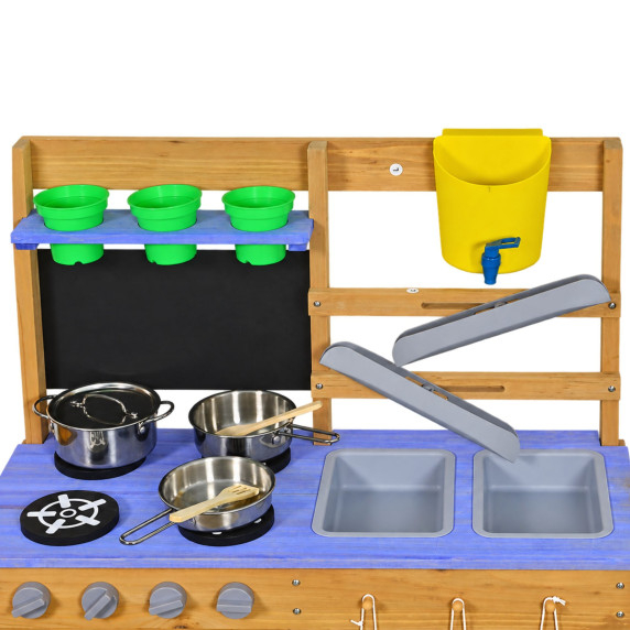WOOPIE Wooden Mud Kitchen Oven Sinks Waterways