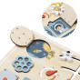 TOOKY TOY puidust Montessori haridustahvel Astronaut Spaceship