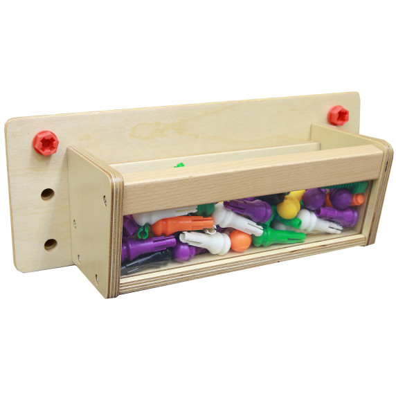 MASTERKIDZ Accessory Container with Transparent Wall - STEM Science and Education Board