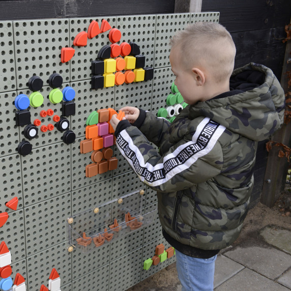MASTERKIDZ Geometric Board Elements 256 pcs