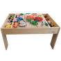 MASTERKIDZ Wooden Educational Table + STEM WALL ACCESSORIES